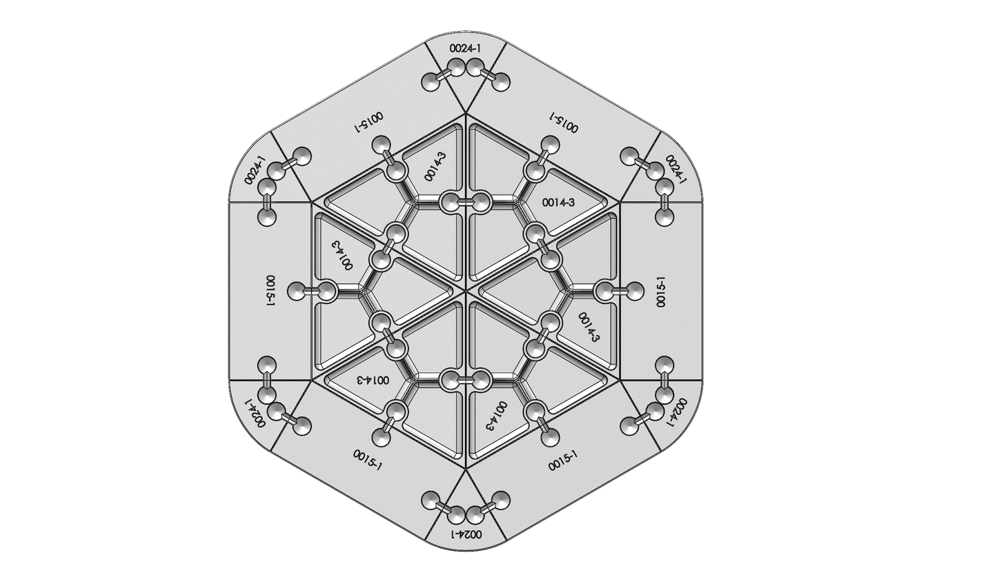 Modular Hexagonal Obstacle