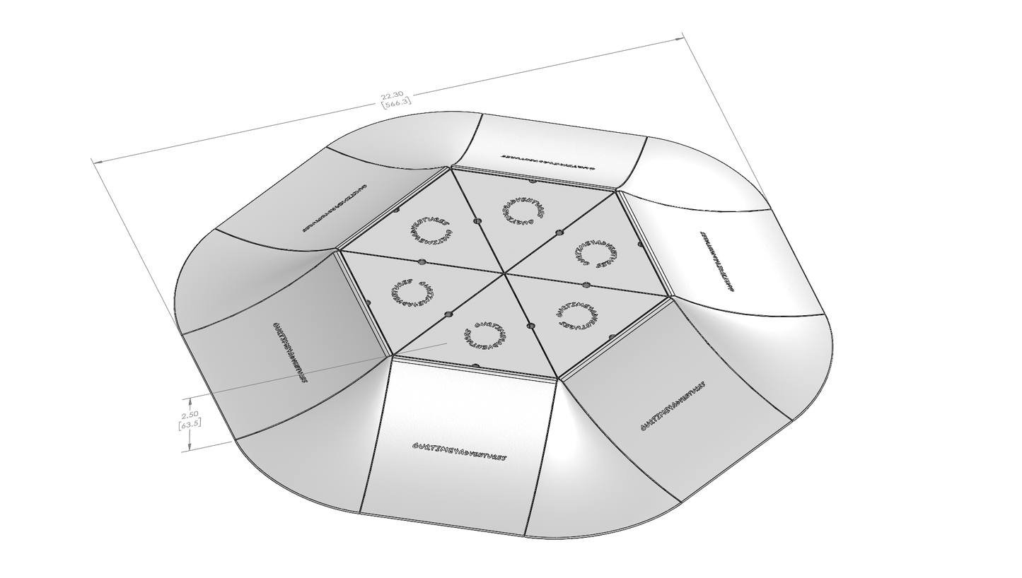 Modular Hexagonal Obstacle