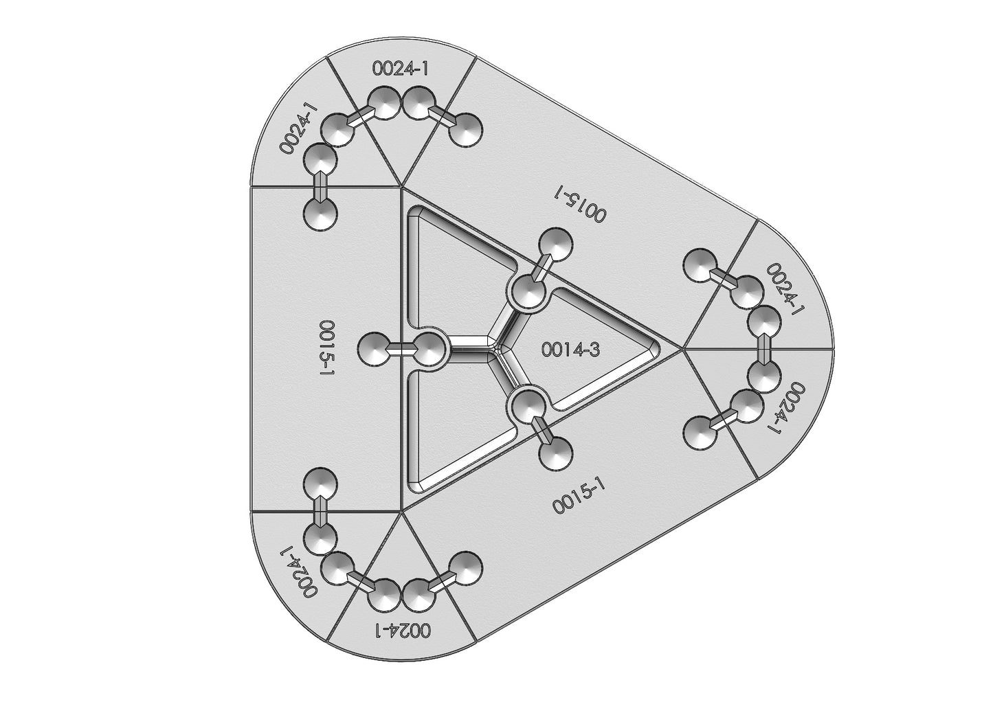 Modular Triangle Obstacle