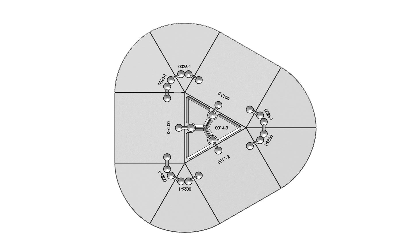 Modular Triangle Obstacle
