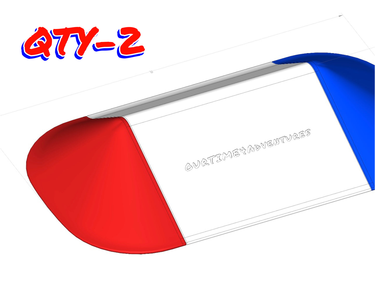 PREORDER - LIMITED EDITION Track Set - Independence Day Red, White, & Blue track including Podium and Trophy set