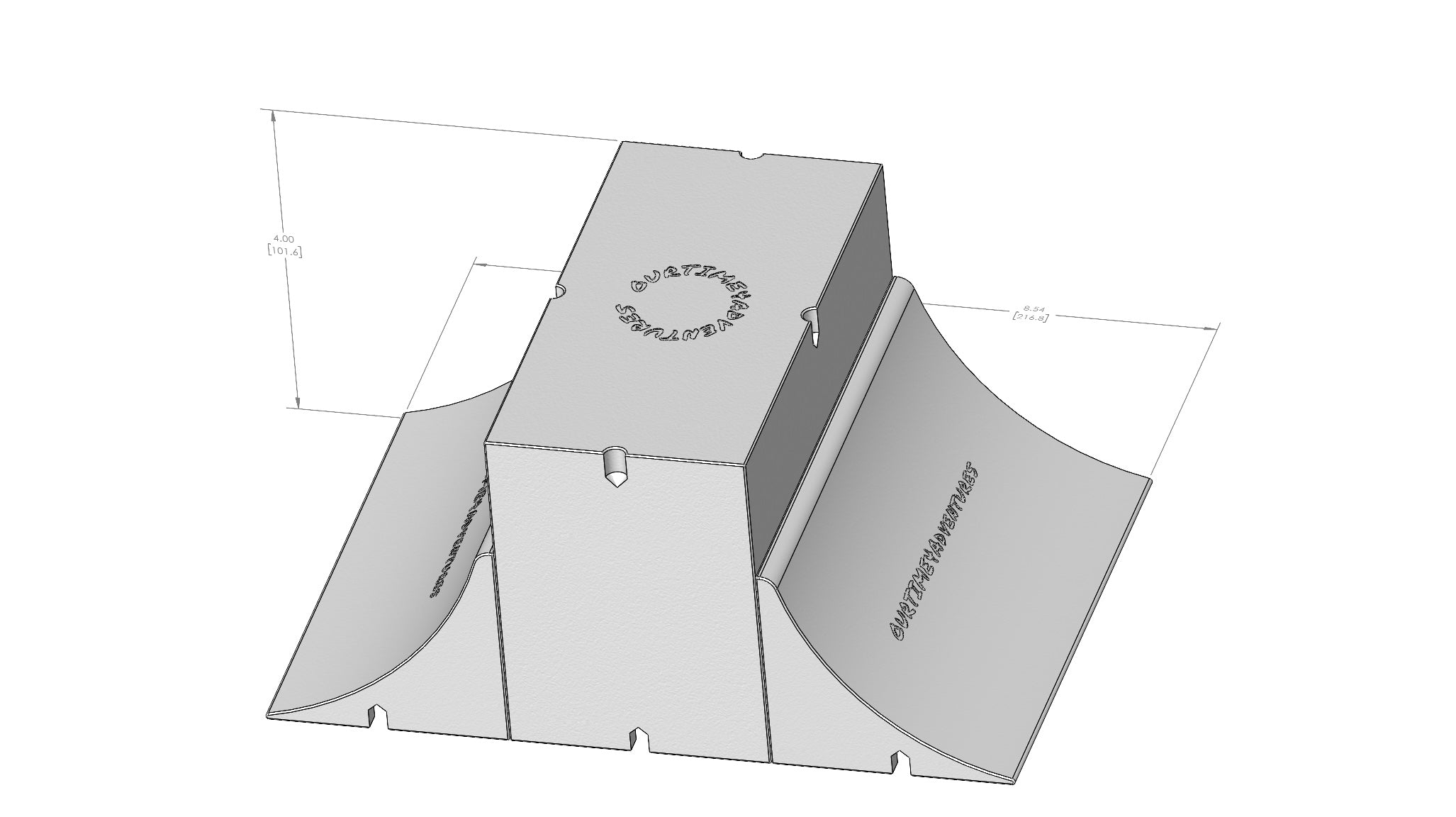 Back Ramp Top View Back Flip Ramps – OurTime4Adventures