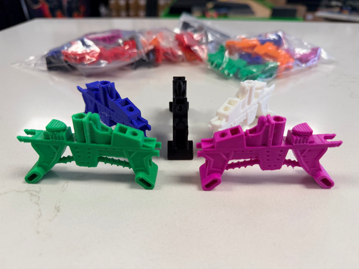 Replacement base for 1/64th Spin Master Monster Jam toy monster trucks