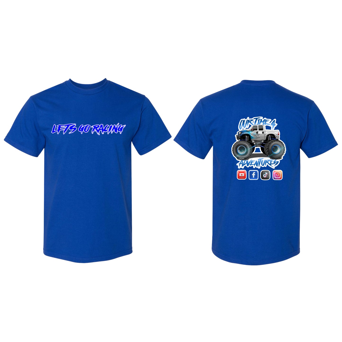LET’S GO RACING Shirts-Adults short sleeve