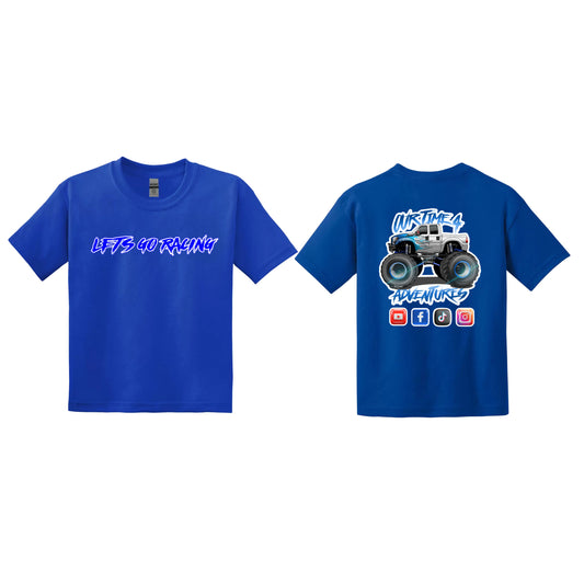 LET’S GO RACING Shirts-Kids short sleeve