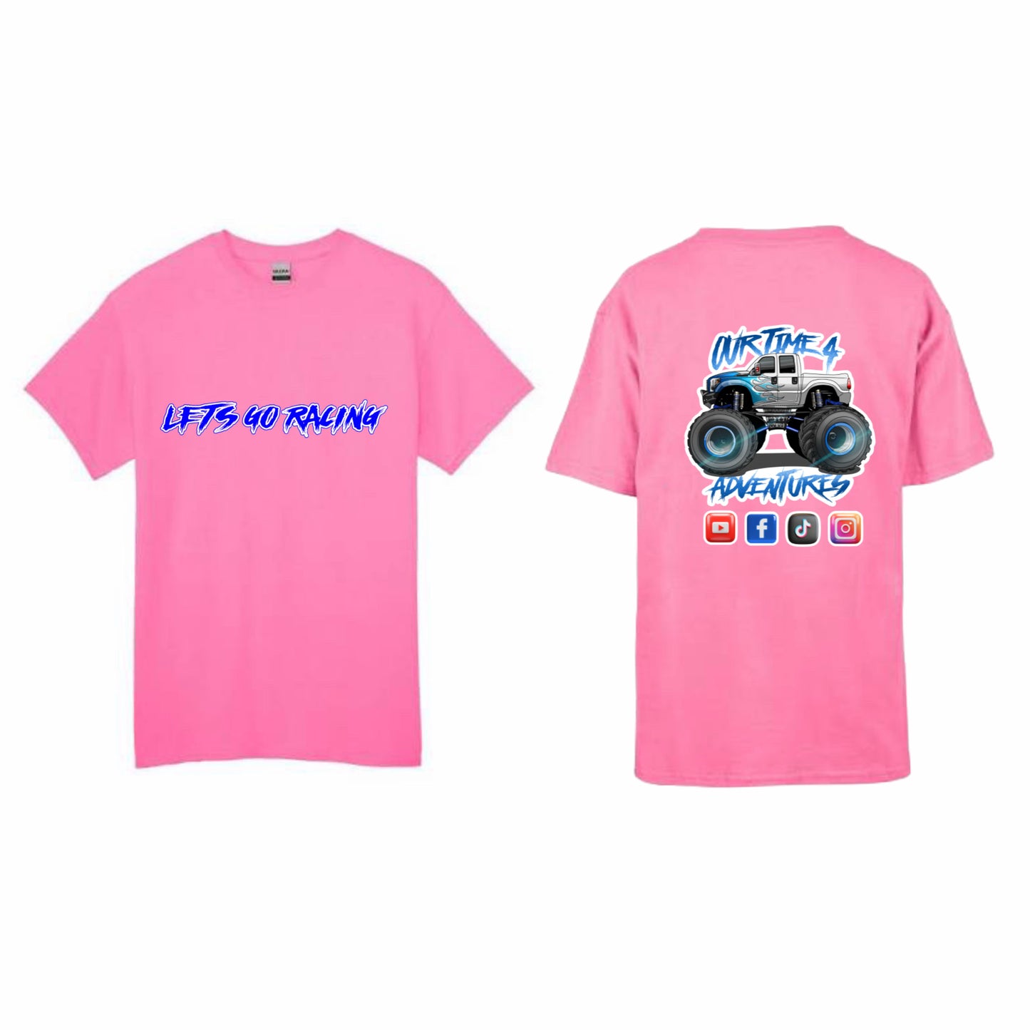 LET’S GO RACING Shirts-Adults short sleeve